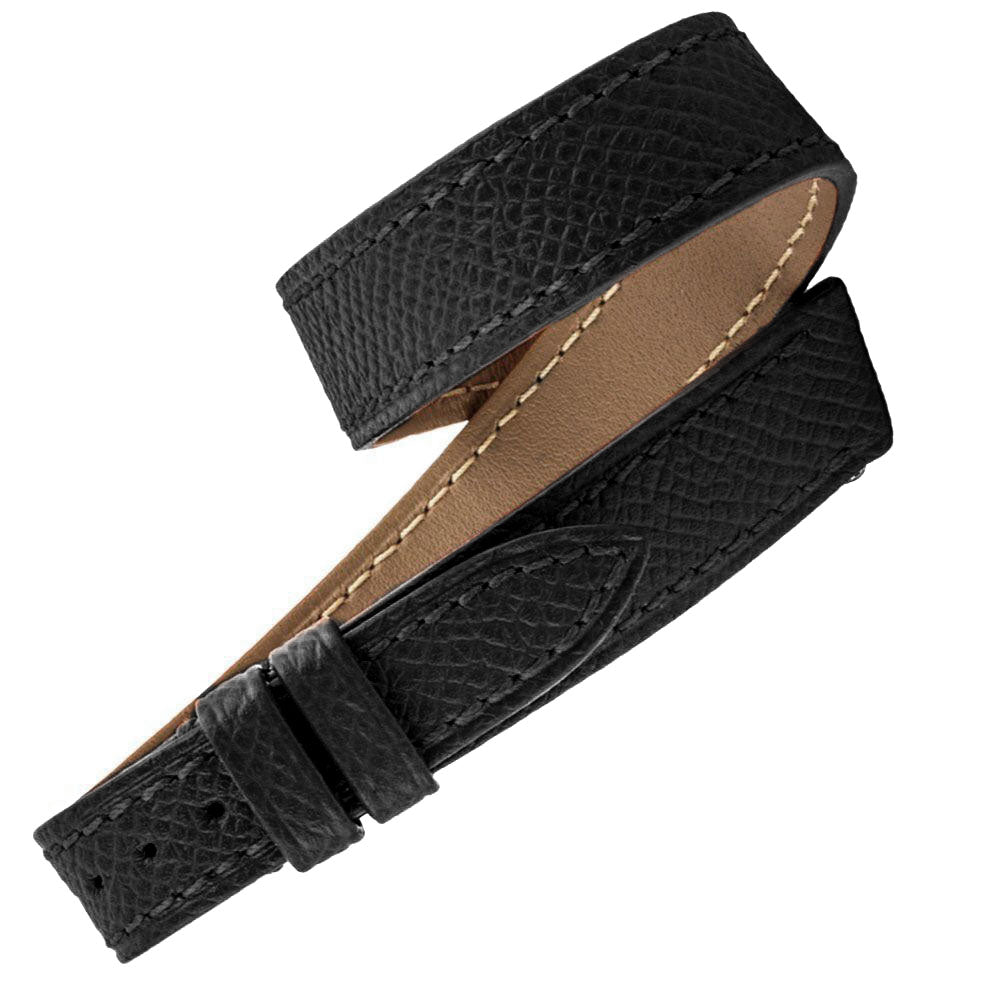 Black “Mohak” leather bracelet - The Party Line